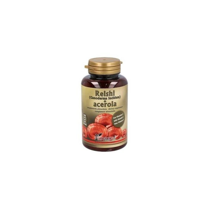 PLANTAPOL Reishi + Acerola 110 Cápsulas. Soporte Inmunológico y Antioxidante. Ganoderma Lucidum y Malpighia Glabra