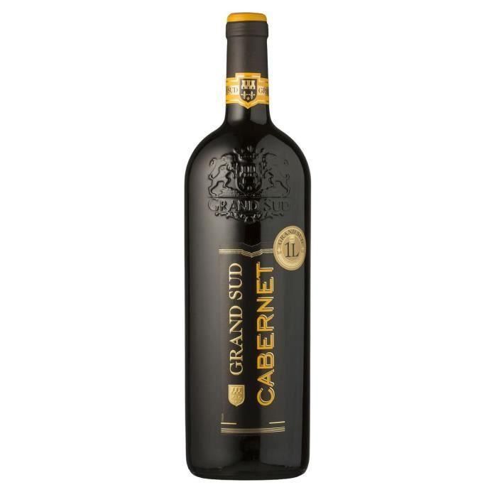 Grand Sud Cabernet 2017-2018 - Vino tinto de Pays d'Oc Grand Sud Cabernet 2017-2018 - Vino tinto de Pays d'Oc