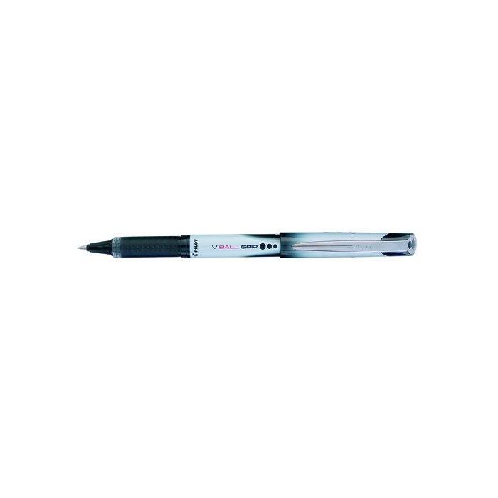 Roller T.Liq. Pilot V-Ball Grip 0,5 Negro 12 unidades