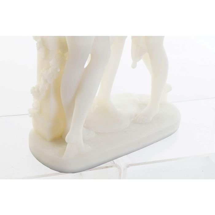 DKD Home Decor Figura Neoclásico Blanco Resina 11 x 40.5 x 25 cm 3