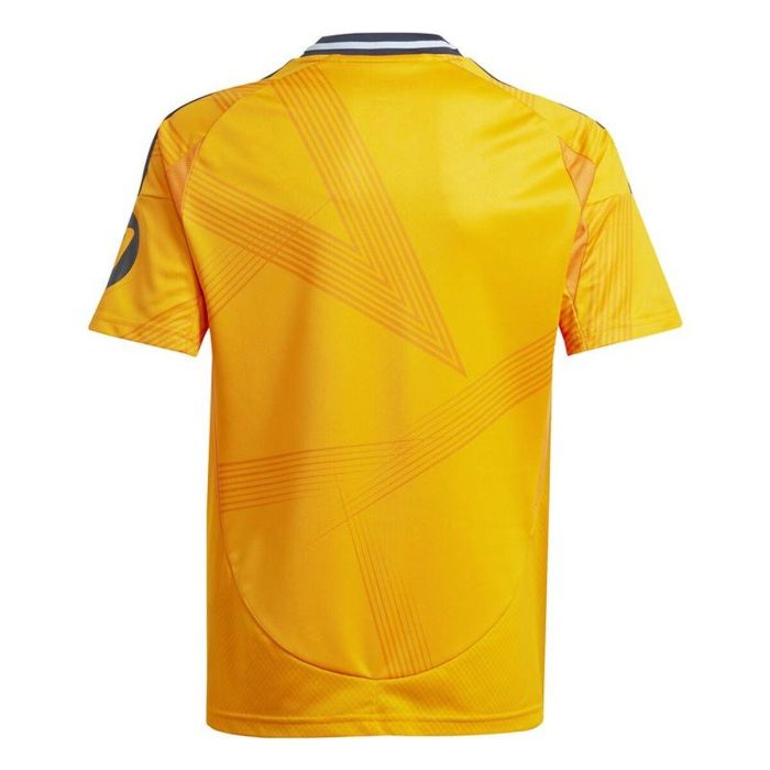 Camiseta de Fútbol de Manga Corta para Niños Adidas Real A Jsy Naranja L