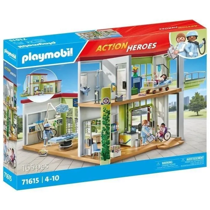 Playmobil 71615 Hospital reconvertido 71615 0 Playmobil 71615 Hospital reconvertido 71615 0