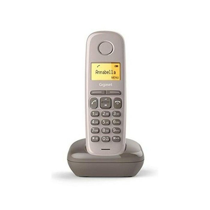 Gigaset S30852-H2802-D204 Teléfono Inalámbrico A170 Marrón con Pantalla Iluminada, Modo ECO DECT y Identificador de Llamada 1 Gigaset S30852-H2802-D204 Teléfono Inalámbrico A170 Marrón con Pantalla Iluminada, Modo ECO DECT y Identificador de Llamada 1