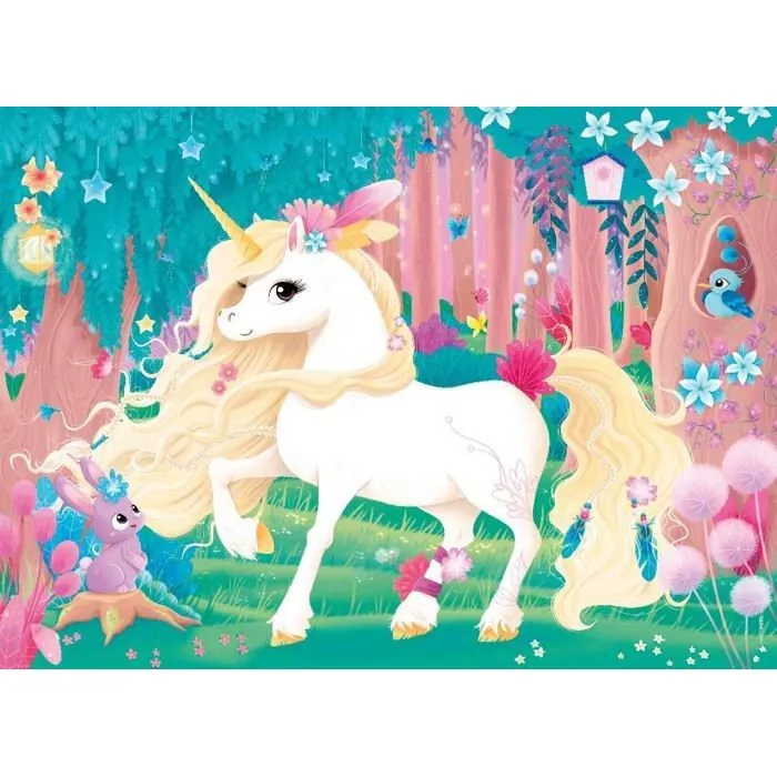 Ravensburger Puzzle 45 piezas Pretty unicorn niños a partir de 5 años póster tamaño completo 2