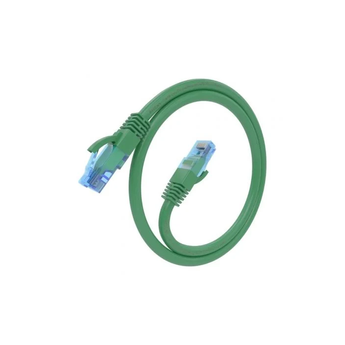 AISENS - CABLE DE RED LATIGUILLO RJ45 CAT.6 UTP AWG26 CCA, VERDE, 5.0M 1