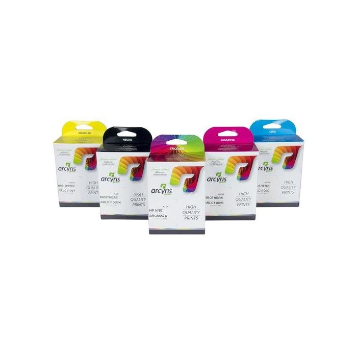 ***Compatible Brother Inkjet Lc-970Y Mfc/Dcp-135 Amarillo 12 Ml.