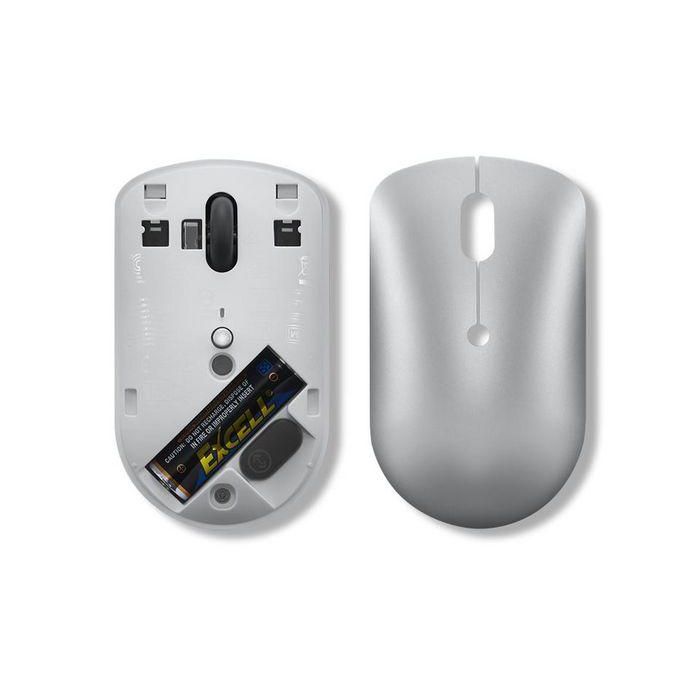 Lenovo 540 Ratón Inalámbrico USB-C Compacto, Sensor Óptico Preciso, 2400 DPI Ajustables, Batería de Larga Duración, Gris Nube 4