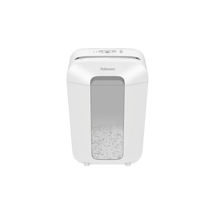 Fellowes LX70 Destructora de Papel Cross-Cut 11 Hojas 4x40mm P-4 Blanca 1