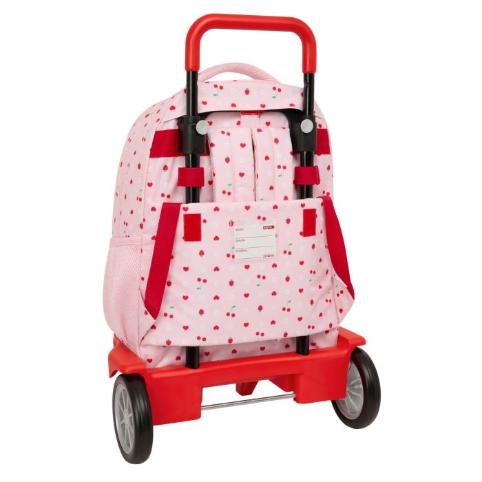 Mochila Escolar con Ruedas Glow Lab Frutitas 33 x 45 x 22 cm 2