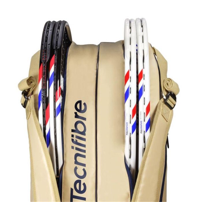 Raquetero Tecnifibre Tour Endurance Sand 6R Marrón claro 3 Raquetero Tecnifibre Tour Endurance Sand 6R Marrón claro 3