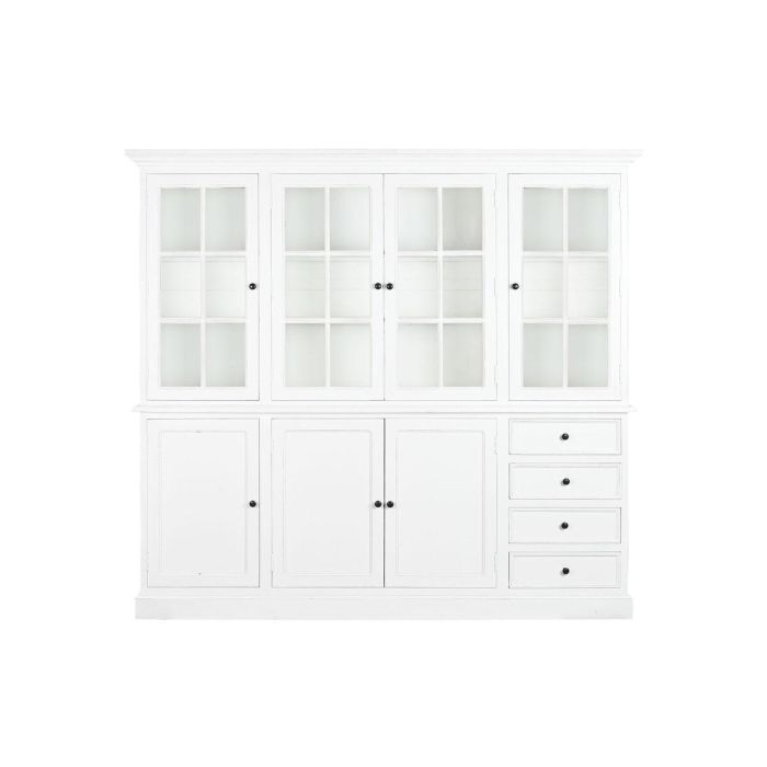 Vitrina Alpino DKD Home Decor Blanco 40.6 x 203 x 218.4 cm 2