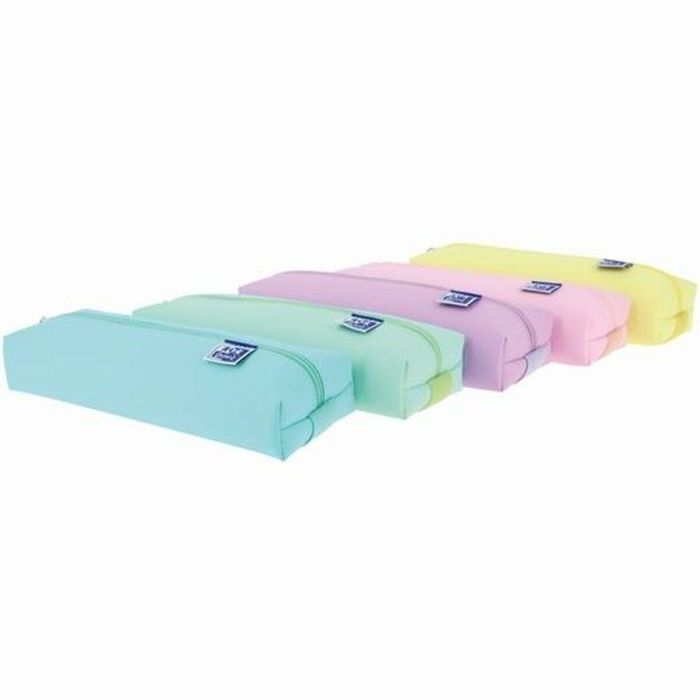 Estuche Escolar Oxford LIVE & GO Multicolor 22 x 4 x 4 cm (5 Unidades) 1 Estuche Escolar Oxford LIVE & GO Multicolor 22 x 4 x 4 cm (5 Unidades) 1