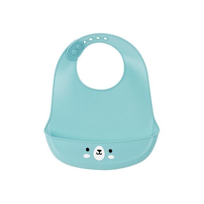 Safta Babero De Silicona "Bear" Blue Safta Babero De Silicona "Bear" Blue