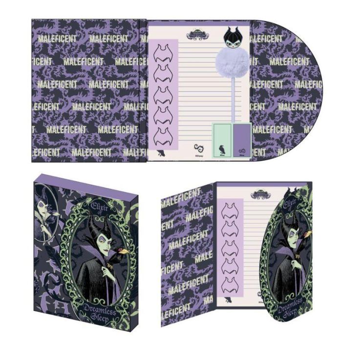 Cerda Set de Papelería Disney Villanas, Incluye Maléfica, Úrsula y Cruella de Vil. Ideal como Regalo para Apuntes y Proyectos 0 Cerda Set de Papelería Disney Villanas, Incluye Maléfica, Úrsula y Cruella de Vil. Ideal como Regalo para Apuntes y Proyectos 0