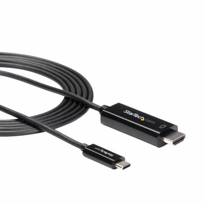 Adaptador USB C a HDMI Startech CDP2HD2MBNL Negro (2 m)