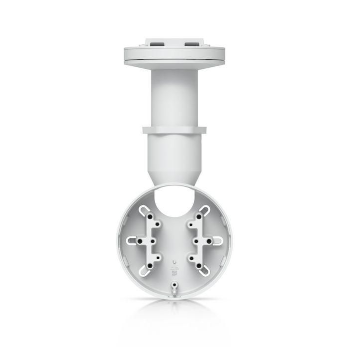 Ubiquiti Soporte Doble para Cámaras UniFi 1 1/2" NPS de Aleación de Aluminio y Policarbonato Blanco para Montaje en Superficie Plana y Conducto Roscado 1