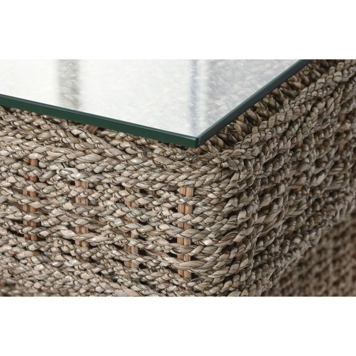 DKD Home Decor Indo 1c25 Sofá de Jardín/Salón Natural Fibra y Teca, Set 3 Piezas con Cojines, 192 cm Ancho 9 DKD Home Decor Indo 1c25 Sofá de Jardín/Salón Natural Fibra y Teca, Set 3 Piezas con Cojines, 192 cm Ancho 9