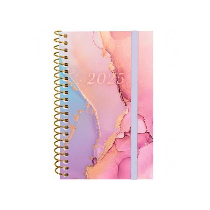 Finocam Agenda Anual Design Collection Espiral E3-79x127 mm Svh Goldy 2025 Finocam Agenda Anual Design Collection Espiral E3-79x127 mm Svh Goldy 2025