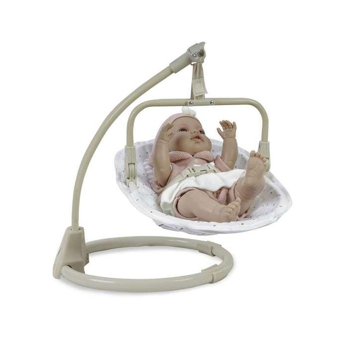 Trona columpio 3 x 1 - para muñecas de hasta 50 cm. 3 Trona columpio 3 x 1 - para muñecas de hasta 50 cm. 3