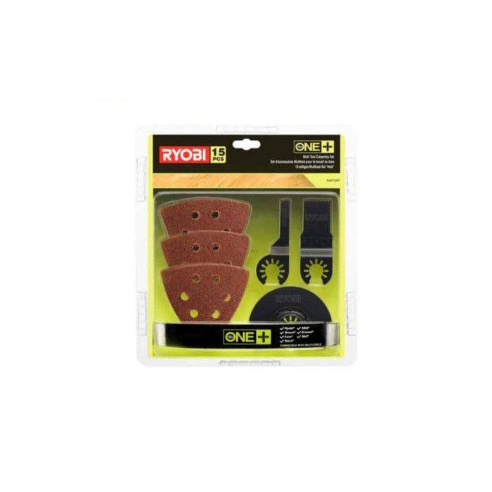 RYOBI 15 Accesorios multiherramienta para trabajar la madera