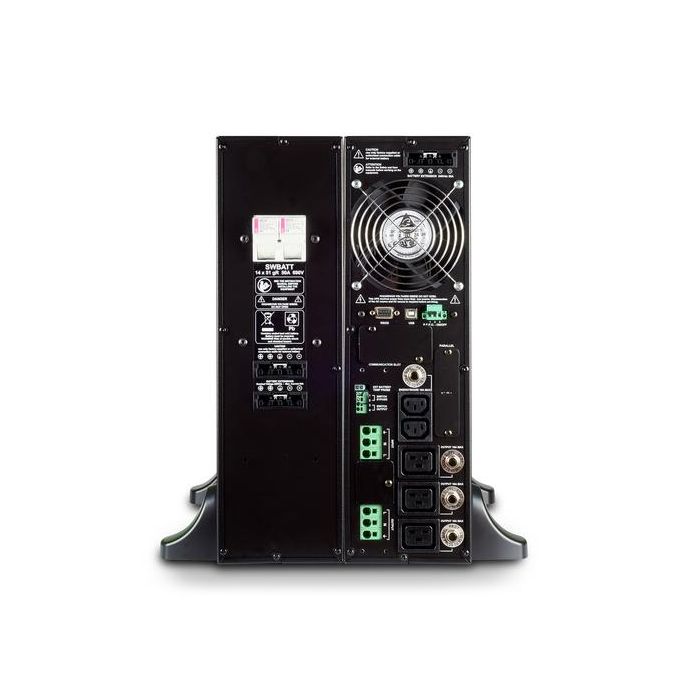 Riello Sentinel Dual SDU High Power SAI UPS 4000VA 3600W, Online Doble Conversión VFI, Rack/Torre 3U, Onda Pura para Entornos Críticos 2 Riello Sentinel Dual SDU High Power SAI UPS 4000VA 3600W, Online Doble Conversión VFI, Rack/Torre 3U, Onda Pura para Entornos Críticos 2