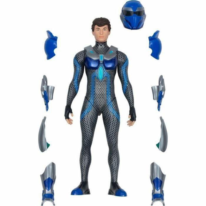 Gormiti Figura Articulada Vástago con Armadura Modelo Agua GRV032 - 27 cm 2