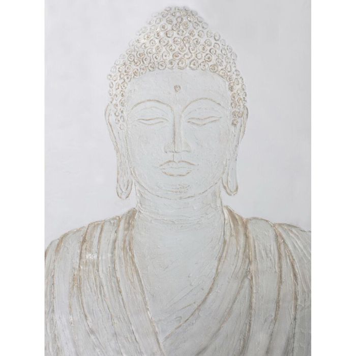 Cuadro Óleo Romimex Lienzo Buda 120 x 160 x 4 cm Cuadro Óleo Romimex Lienzo Buda 120 x 160 x 4 cm