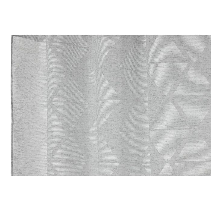 Cortina Urban DKD Home Decor Gris Claro 260 x 140 cm 2