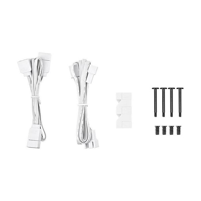 Thermaltake CT200 Ventilador para PC de 200mm Blanco con Iluminación ARGB Sync, 500-900 RPM, 131.6 CFM, 1 Unidad