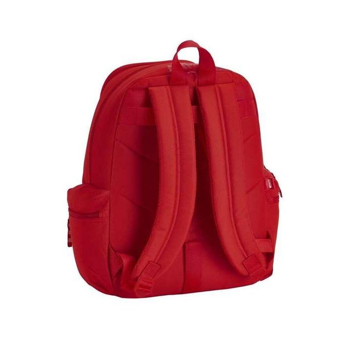 Mochila Escolar Real Sporting de Gijón Rojo Mochila Escolar Real Sporting de Gijón Rojo