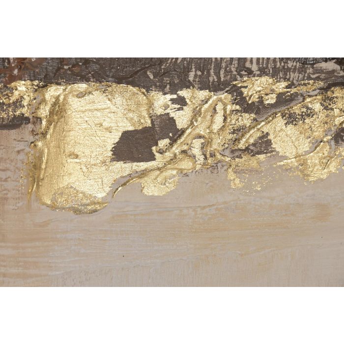 DKD Home Decor Cuadro Abstracto Beige Dorado 3.7 x 70 x 140 cm 2 Unidades 1 DKD Home Decor Cuadro Abstracto Beige Dorado 3.7 x 70 x 140 cm 2 Unidades 1