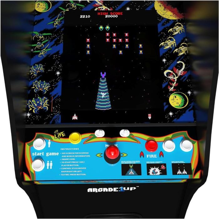 Máquina Arcade 1Up Galaga Deluxe 6 Máquina Arcade 1Up Galaga Deluxe 6