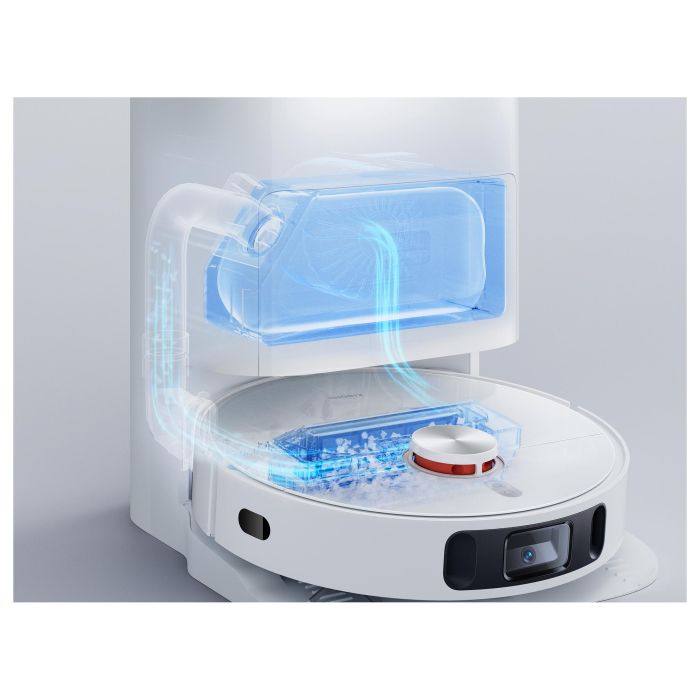 Xiaomi MiRobot Vacuum X10+ Blanco Robot Aspirador con Estación de Carga y Autolimpieza, Potencia 17000 Pa, Navegación Inteligente 3D 6