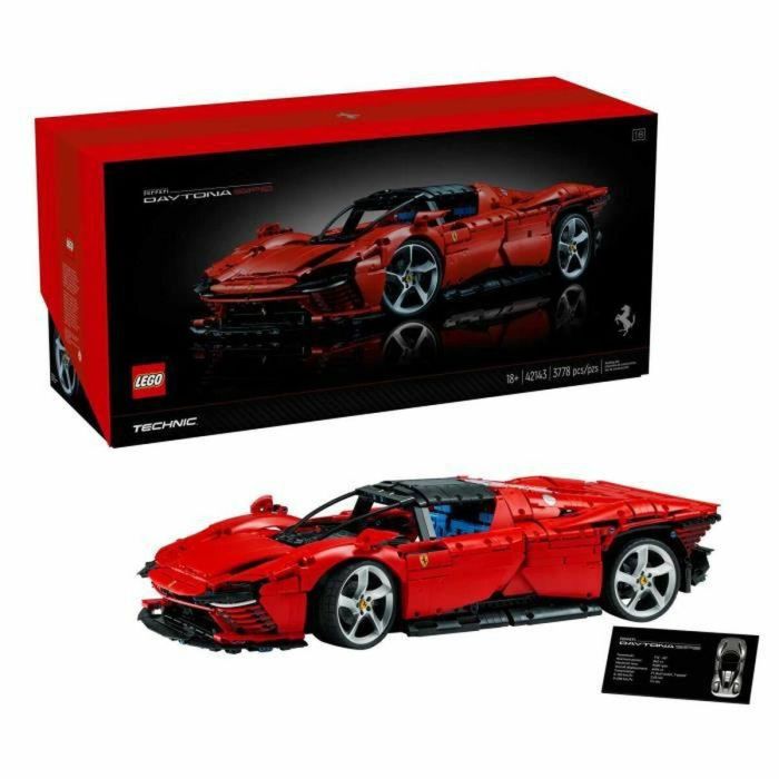 Juego de Construcción Lego Technic 42143 Ferrari Daytona SP3 Multicolor 3778 Piezas