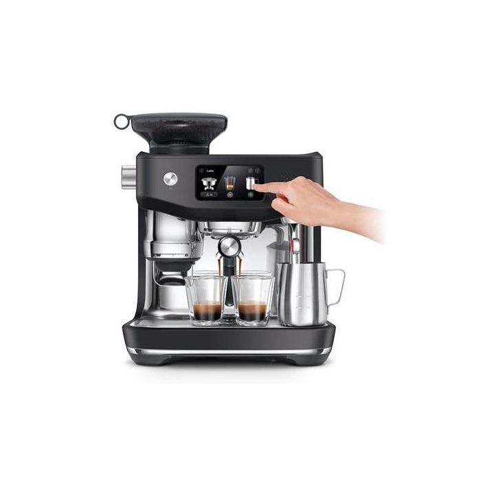 Sage Cafetera Espresso Automática Oracle Jet Negro Trufado, Pantalla Táctil, Sistema ThermoJet 1 Sage Cafetera Espresso Automática Oracle Jet Negro Trufado, Pantalla Táctil, Sistema ThermoJet 1