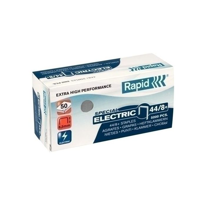 Grapas Rapid Super Strong 44/8+ Mm. Galvanizadas Caja De 5000