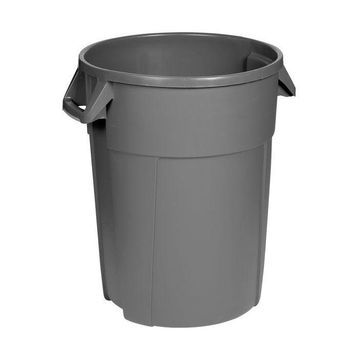 PROBBAX - RC-2005-GRY - Cubo para ingredientes multiusos (sin tapa) 120 L - 65,4 x 65,4 x 72 cm - Gris