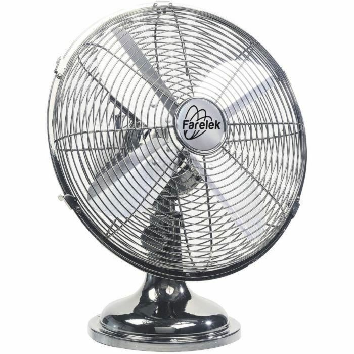 Utah - Ventilador de colocación Ø30cm 35W CROME OSCILAR