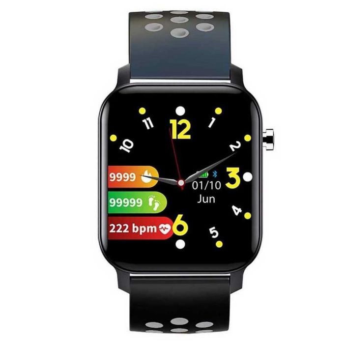 Smartwatch LEOTEC MultiSport Bip 2 Plus Negro 1,4" LCD 170 mah Negro 2 Smartwatch LEOTEC MultiSport Bip 2 Plus Negro 1,4" LCD 170 mah Negro 2
