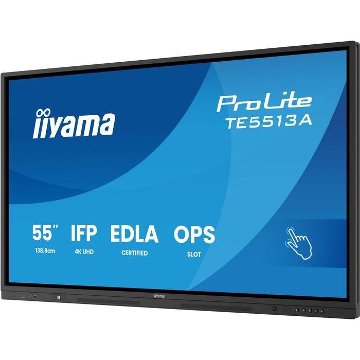 iiyama 55" IFP, 3840x2160, IR 40TP, AG glass, Wifi 5 iiyama 55" IFP, 3840x2160, IR 40TP, AG glass, Wifi 5