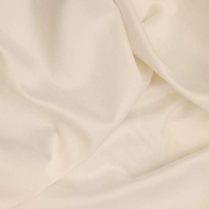 Juego de cama ASI8684282601494 - 1 funda nórdica 220x240 cm + 2 fundas de almohada 60x60 cm - 100% algodón satén Crema 3 Juego de cama ASI8684282601494 - 1 funda nórdica 220x240 cm + 2 fundas de almohada 60x60 cm - 100% algodón satén Crema 3