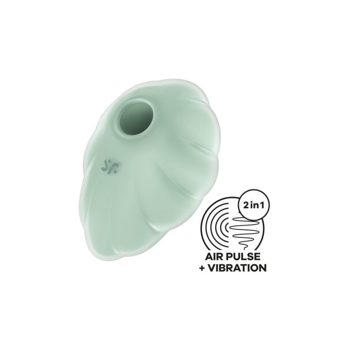 Satisfyer Vibrador Clitoral Cloud Dancer con Tecnología Double Air Pulse, Menta 6