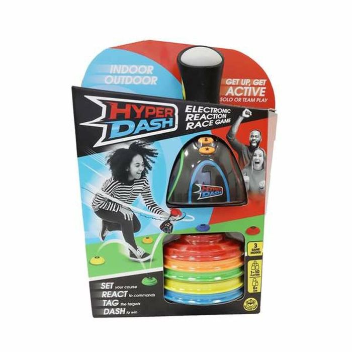 Famosa Juego Hyper Dash. Demuestra que tan rápido y ágil eres. Incluye 3 modalidades de juego. Edad mínima 6 meses. 7 Famosa Juego Hyper Dash. Demuestra que tan rápido y ágil eres. Incluye 3 modalidades de juego. Edad mínima 6 meses. 7