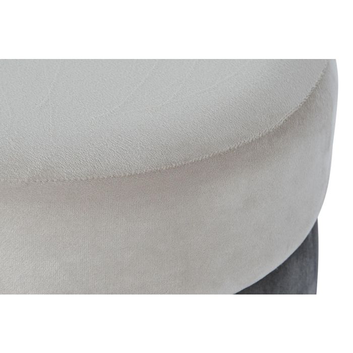 DKD Home Decor Reposapies Marron Dorado 48 x 46 x 48 cm 2