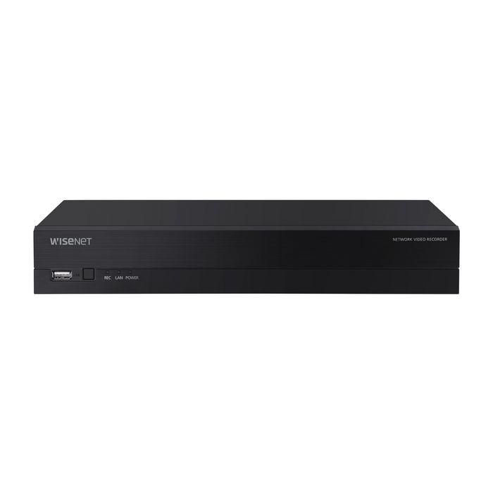 Hanwha Grabador de red NVR 4 canales, 8 puertos PoE 60Mbps HDMI/VGA H.265 1HDD. Wisenet serie A 2 Hanwha Grabador de red NVR 4 canales, 8 puertos PoE 60Mbps HDMI/VGA H.265 1HDD. Wisenet serie A 2
