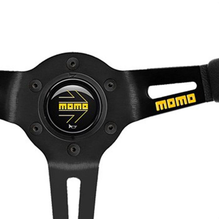 Volante Momo 350 mm Alcantara Negro Mod.08 MOM11150085221R 1 Volante Momo 350 mm Alcantara Negro Mod.08 MOM11150085221R 1