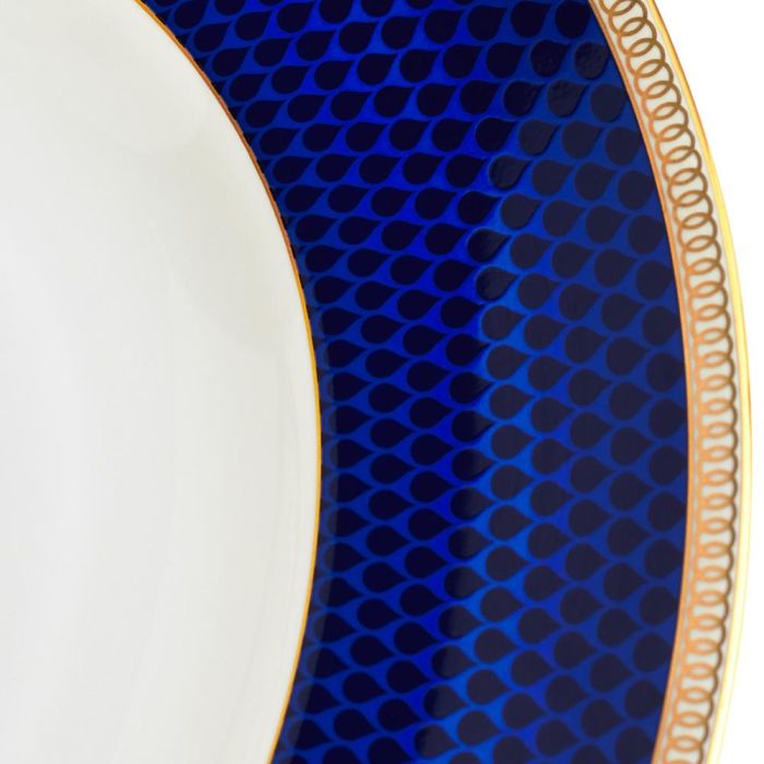 Wedgwood Bandeja Oval Hibiscus Blue 35 cm 1