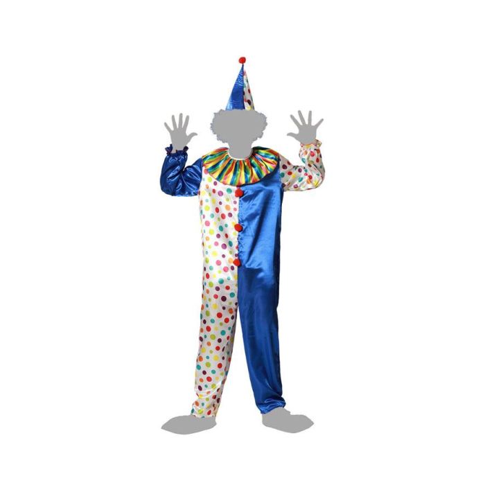 Disfraz Payaso Arlequín Adulto XL 4 Disfraz Payaso Arlequín Adulto XL 4