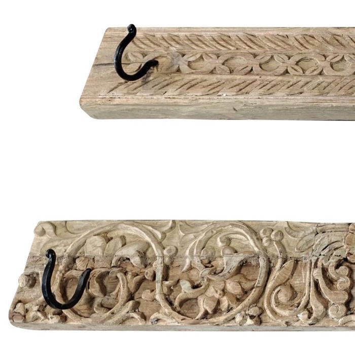 Perchero Pared Item Home DKD Home Decor 4 x 15 x 120 cm 1