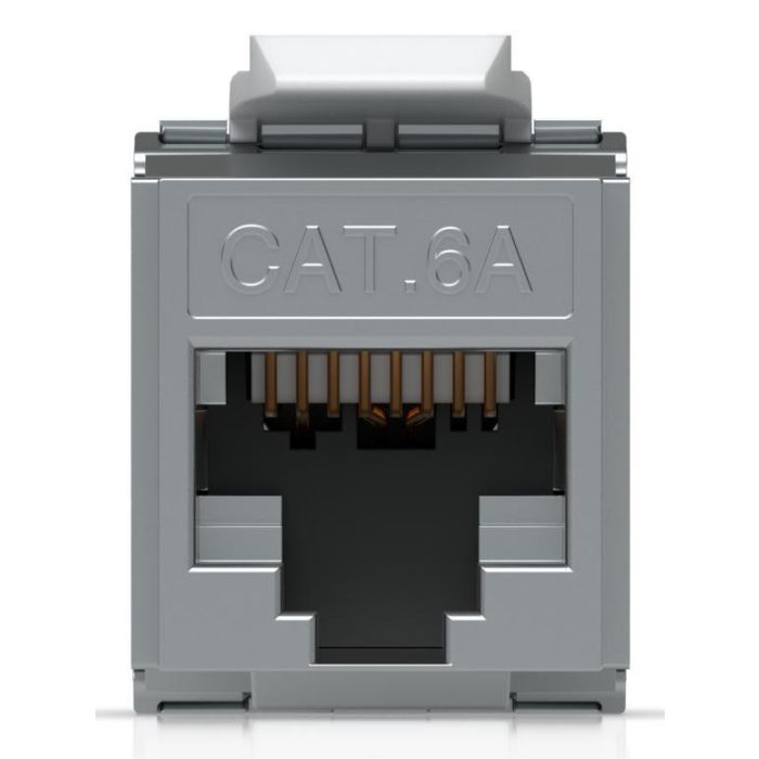 Ubiquiti Keystone Jack Cat6A - Conector Ethernet sin Herramientas, Pack de 12 8 Ubiquiti Keystone Jack Cat6A - Conector Ethernet sin Herramientas, Pack de 12 8